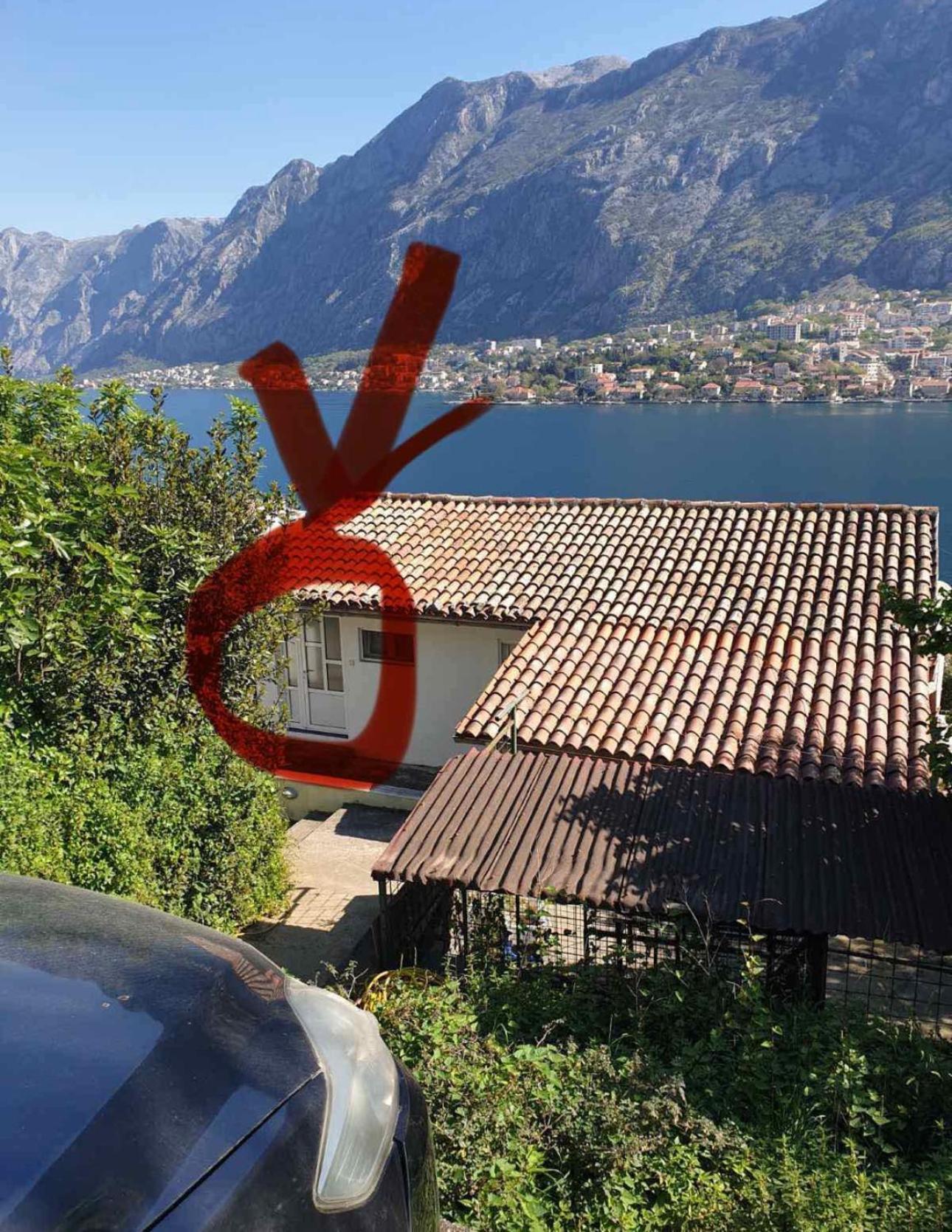 House With Big Terrace And Beautiful Sea View Villa Kotor Dış mekan fotoğraf